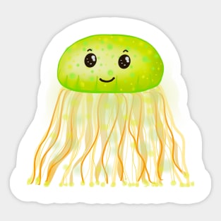 Jellyfish Sticker